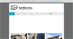 Desktop Screenshot of karl-klier.de